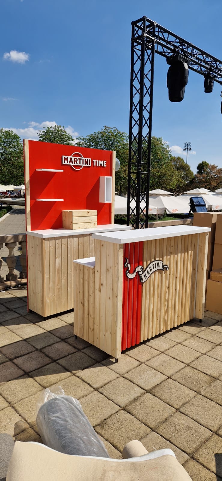 Martini mobilni event bar