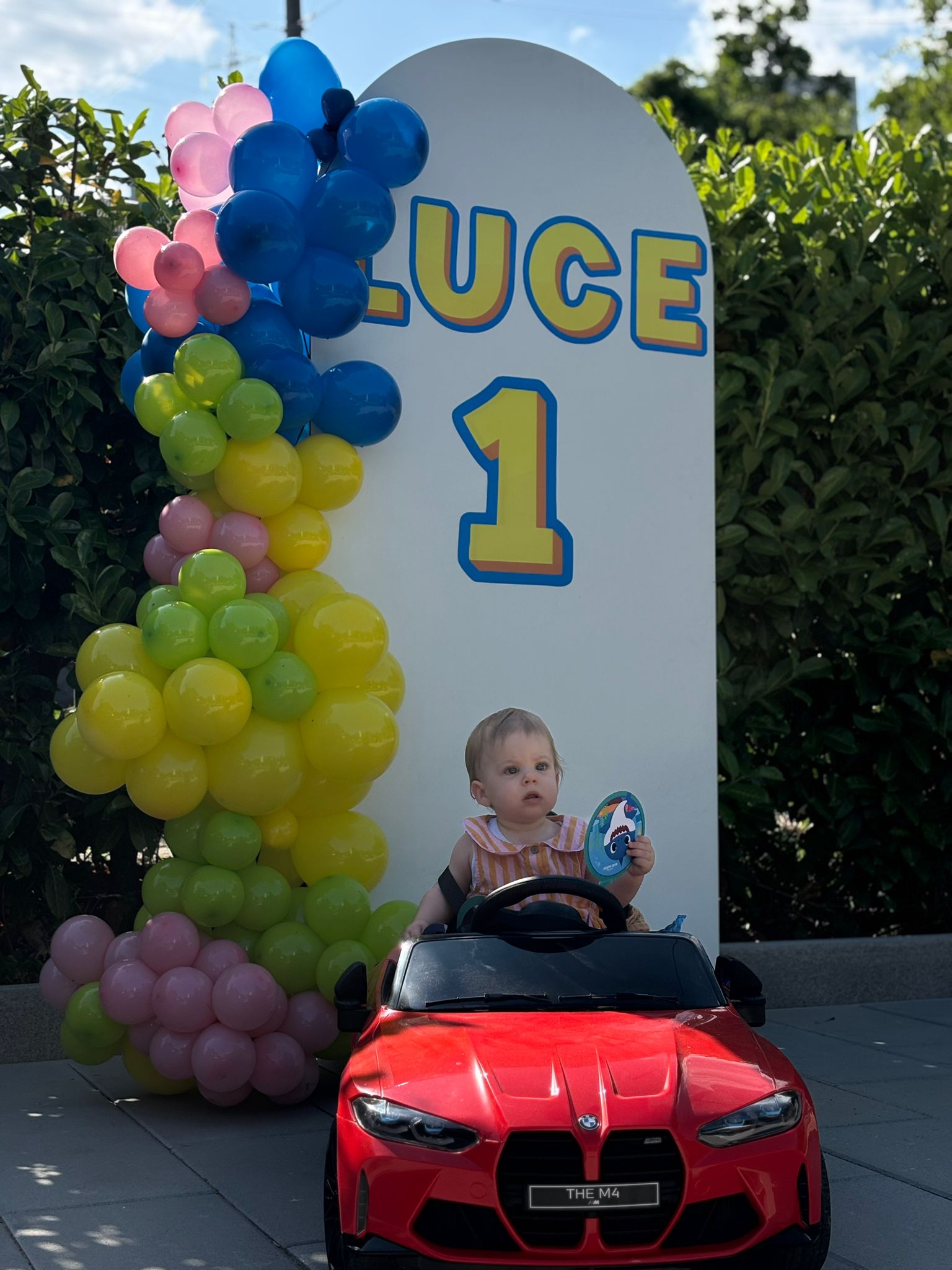 Dječja photo zona s balonima